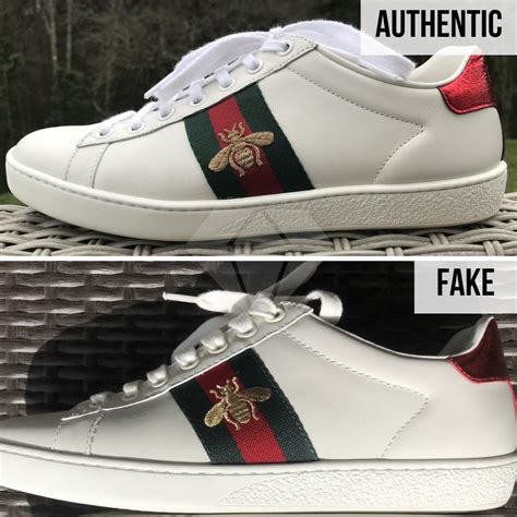 how to tell between real and fake gucci shoes|knock off gucci tennis shoes.